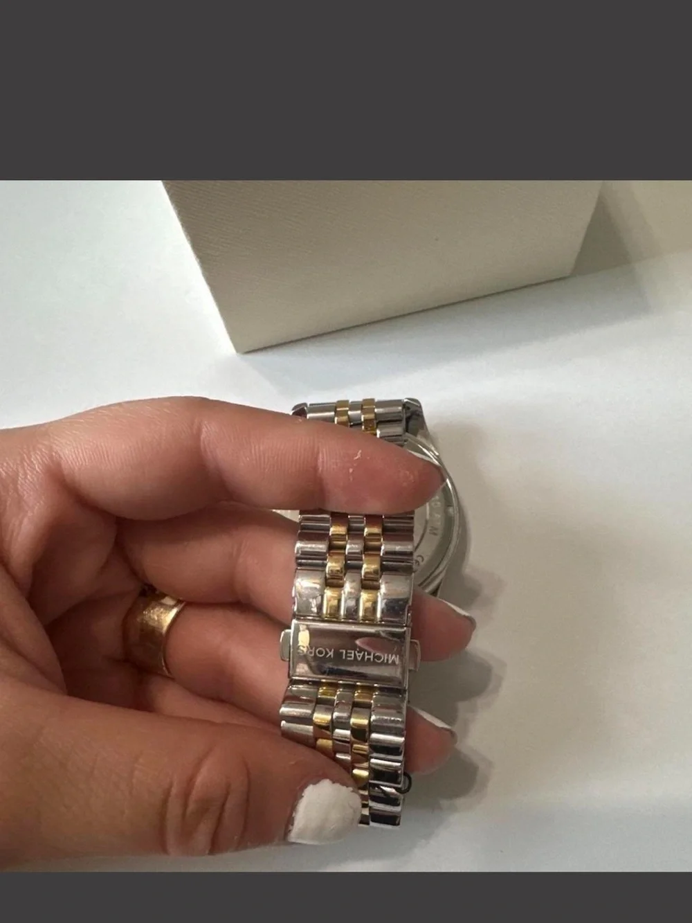 Michael Kors Men's Two-Tone Stainless Steel Chronograph Watch - Silver & Gold